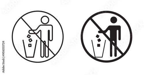Do not litter sign 