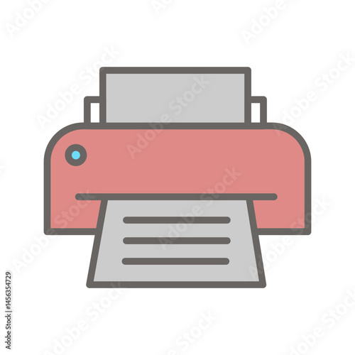 Printer Vector Icon