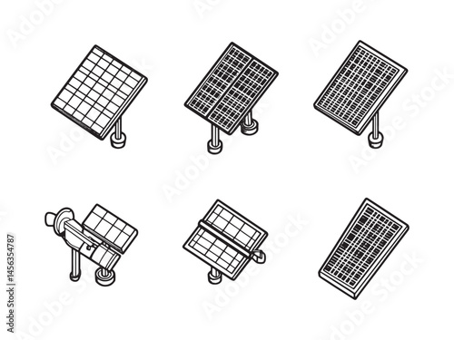 Solar Array Clean Energy Vector Design for Sustainable Power