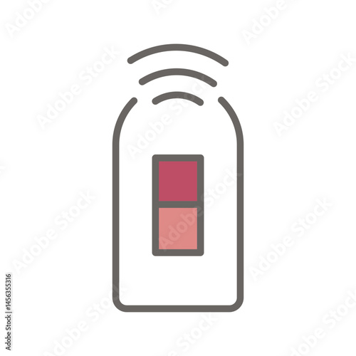 Smart Light Switch Vector Icon