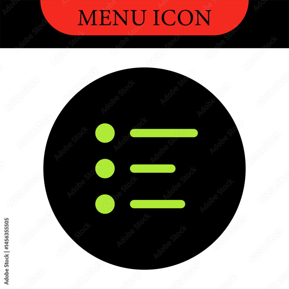 Set icons menu for apps and web. Hamburger Menu Icon. Vector icons set. Vector illustration Set icons menu for apps and web. Hamburger Menu Icon. Vector icons set. Vector illustration