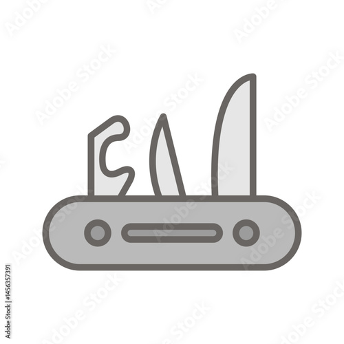 Pocket knife Vector Icon