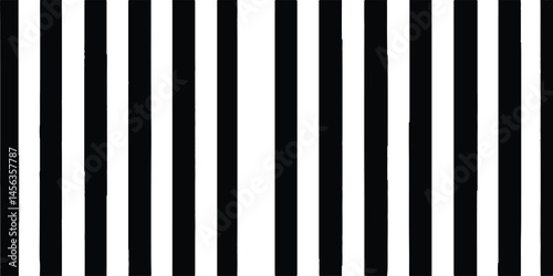 Black color and white color background with lines. Vertical black lines as if they were a barcode as a background. Vertical black and white striped pattern creating a modern abstract design 