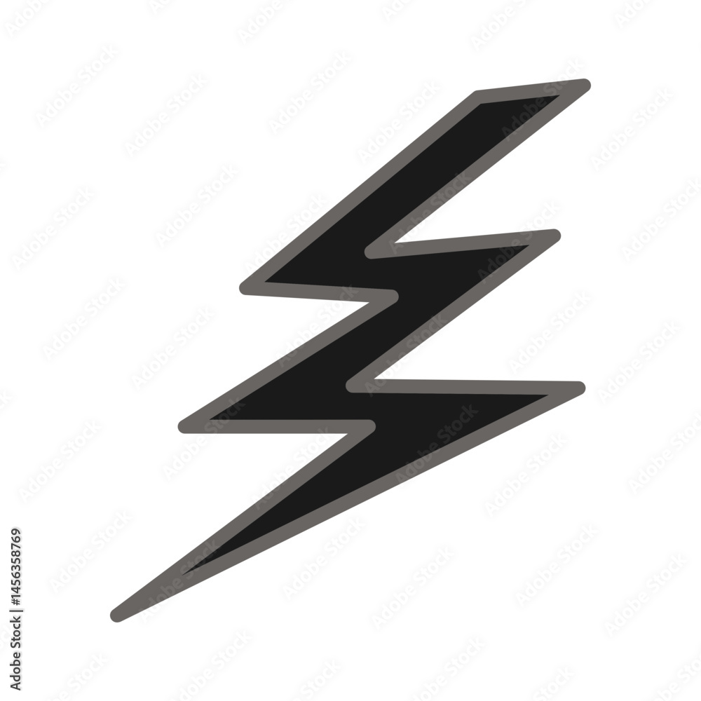 Lightning bolt Vector Icon Lightning bolt Vector Icon