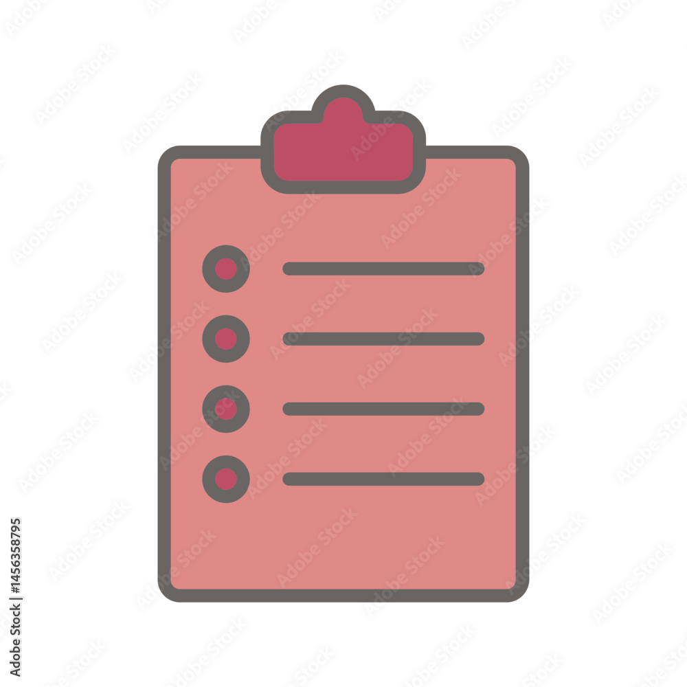 Clipboard Vector Icon Clipboard Vector Icon