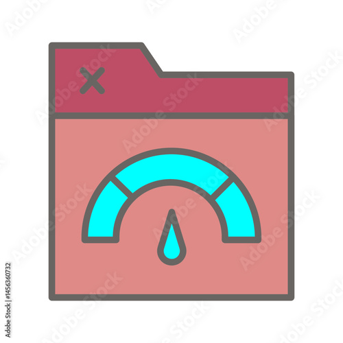 Bandwidth Vector Icon