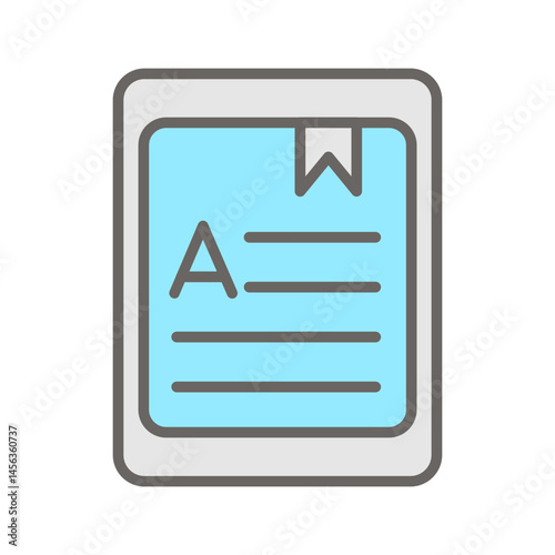 E-reader Vector Icon