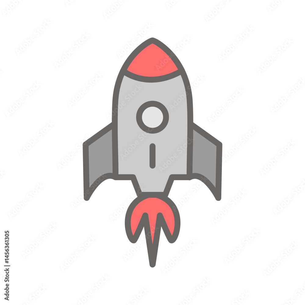 Rocket Vector Icon Rocket Vector Icon