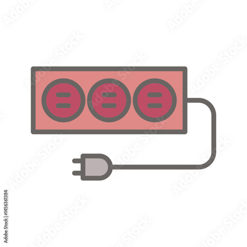 Surge Protector Vector Icon