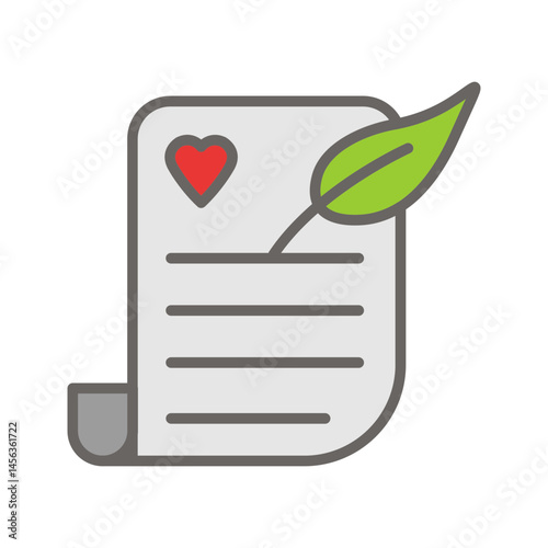 Poetry Vector Icon