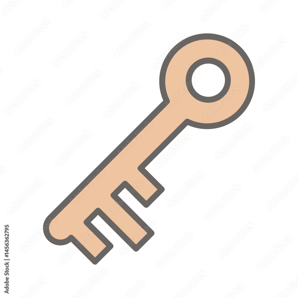 Key Vector Icon Key Vector Icon