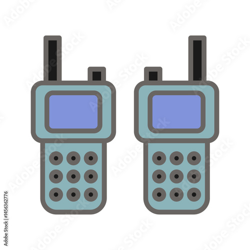 Walkie Talkie Vector Icon