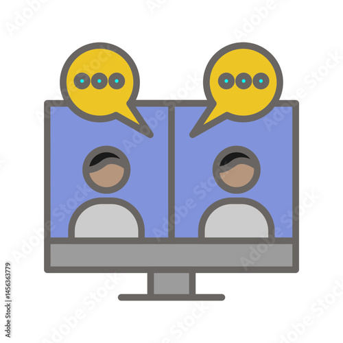 Telepresence Vector Icon