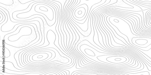  topographic contour lines map seamless pattern, landscape geodesy topography, abstract curvy lines wavy swirls background pattern for modern design, luxury grid topography map, 