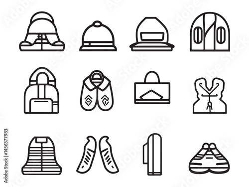 Streetwear Boutique Trendy Fashion Line Art Design