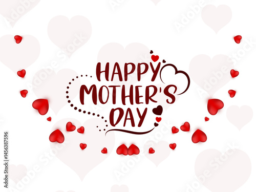 Happy Mother's Day celebration elegant background design