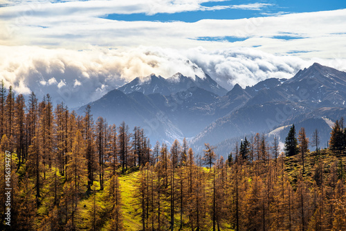 Obraz na płótnie Dachstein Landscape, Styria, Austria w salonie