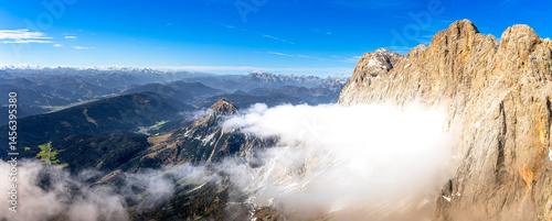 Obraz na płótnie Dachstein Landscape, Styria, Austria w salonie