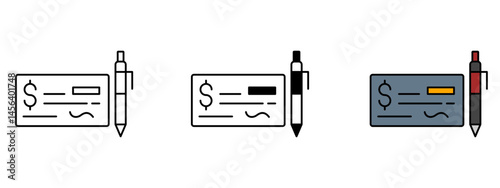  Cheque  SVG Icon