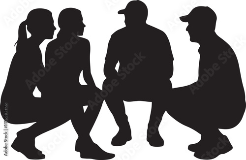 Happy Family Picnic Under Tree

Parents and Kids Picnic Scene Vector

Picnic Blanket and Basket Silhouette

Family Picnic at the Park Design

Silhouette of Summer Picnic Gathering