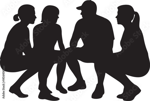 Happy Family Picnic Under Tree

Parents and Kids Picnic Scene Vector

Picnic Blanket and Basket Silhouette

Family Picnic at the Park Design

Silhouette of Summer Picnic Gathering