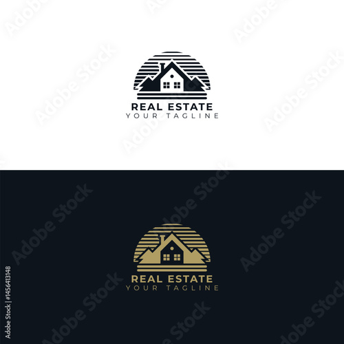 Logo real estate home sweet