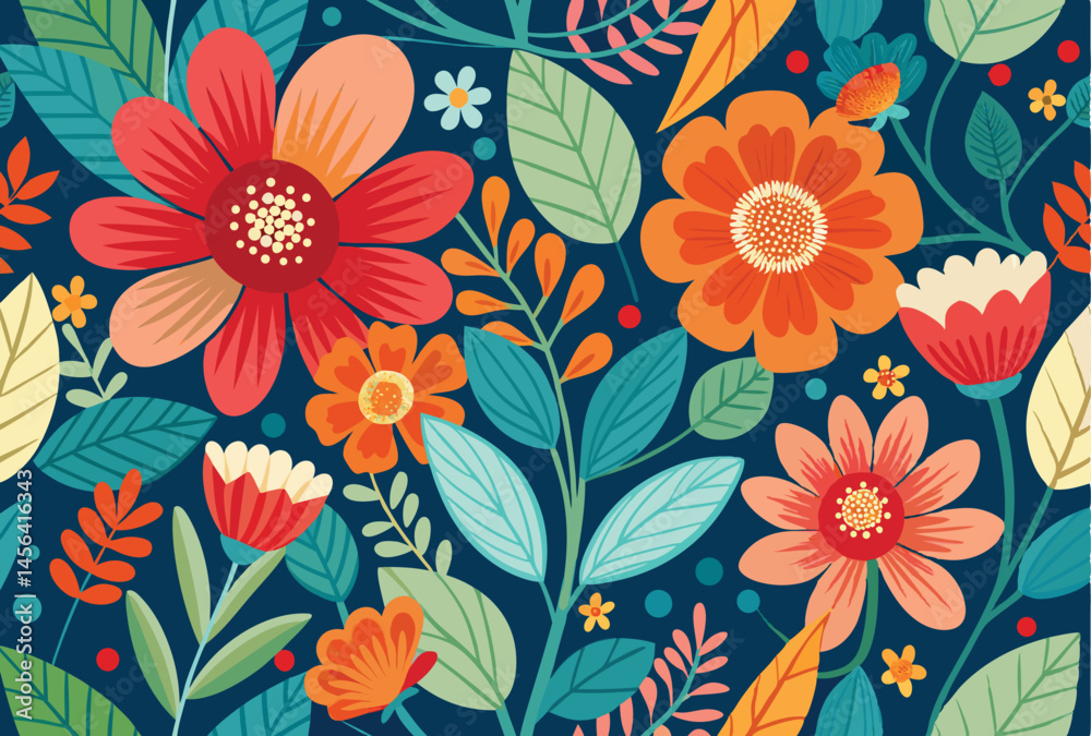Classic Flower Motif