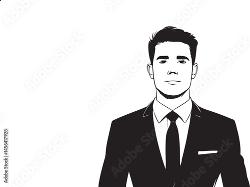 young businessman vector