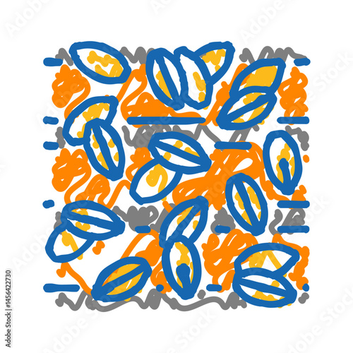 kilning beer production icon doodle illustration