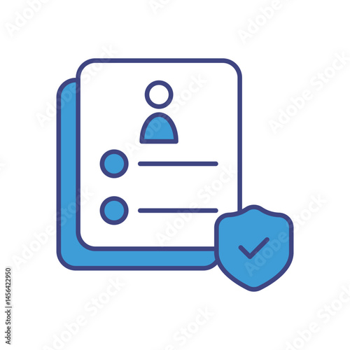 User Consent Supplier vector icons stock illustration
