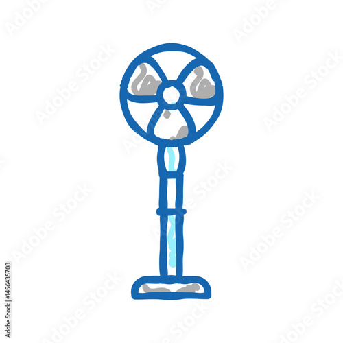 fan air icon doodle illustration