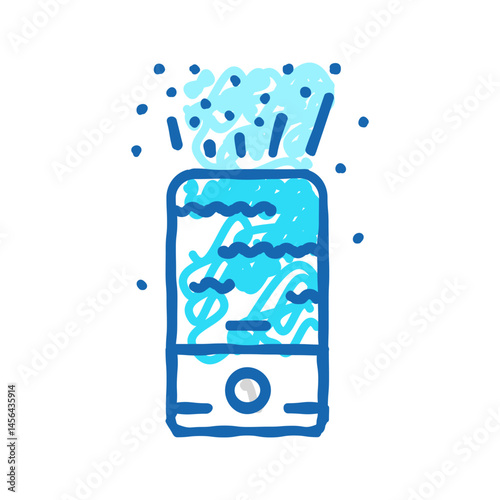 humidifer air icon doodle illustration