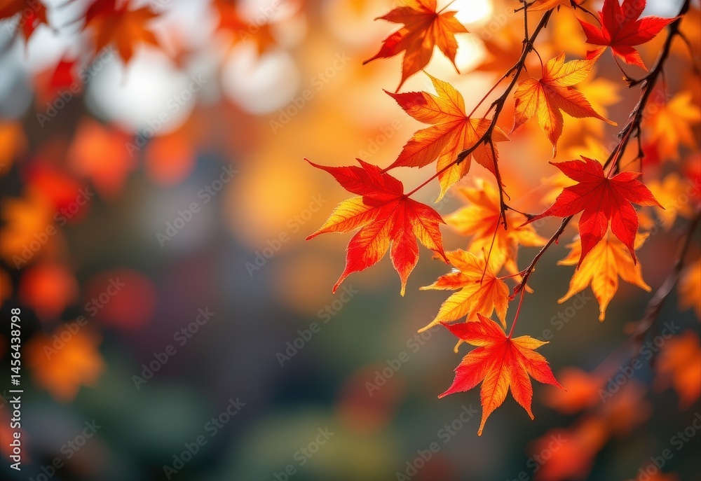 web banner design for autumn season and end year activity with red and yellow maple leaves with soft focus light and bokeh backgro web banner design for autumn season and end year activity with red and yellow maple leaves with soft focus light and bokeh backgro