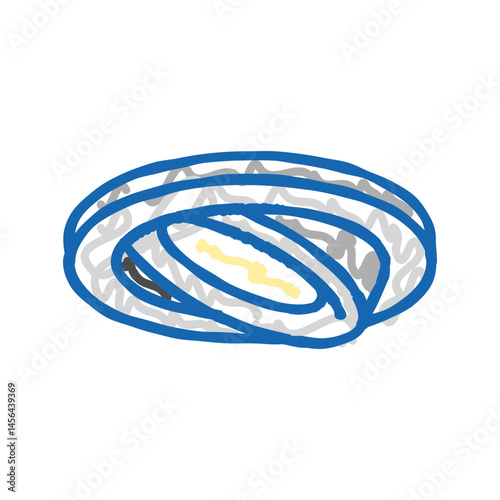 spotlight lamp ceiling icon doodle illustration