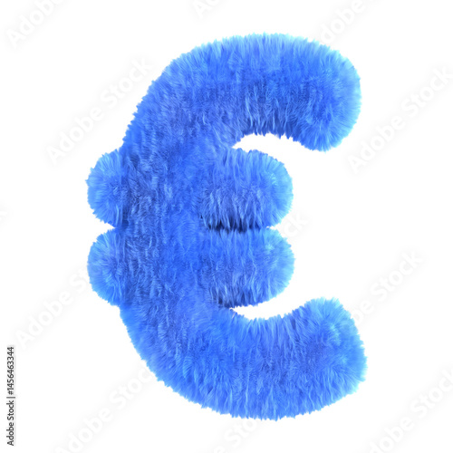 Fluffy Euro Symbol