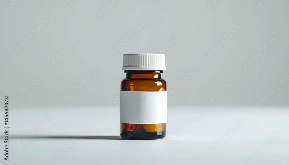 a small bottle of oil placed on a surface with a blurred background, emphasizing the clear glass container. a small bottle of oil placed on a surface with a blurred background, emphasizing the clear glass container.