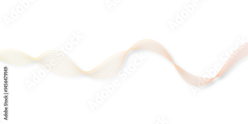 abstract wave element for design pink and white. Design template for cover, business. Abstract dynamic color lines, waves. Vector geometric backgrounds.	