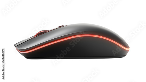 Professional Computer Mouse Isolated on White Background for Design Projects