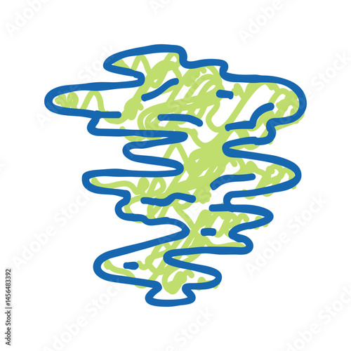 stench smell icon doodle illustration