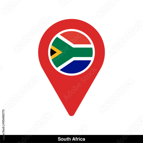 Free Download South Africa country vector location icon - GFXLoad