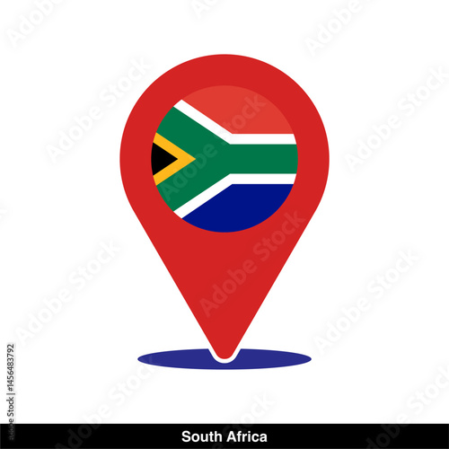 South Africa country vector location icon Free Download South Africa country vector location icon - GFXLoad