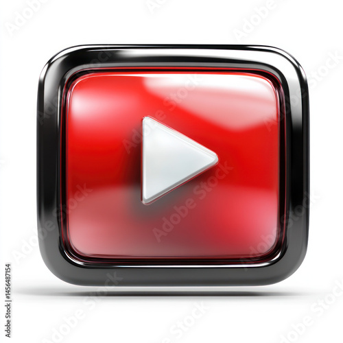 metallic glossy icon