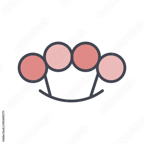 Knuckle Duster Vector Icon