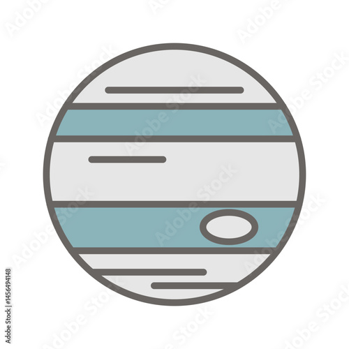 Jupiter Vector Icon