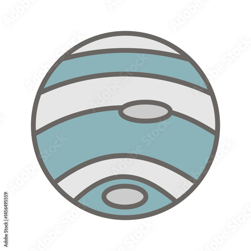 Neptune Vector Icon