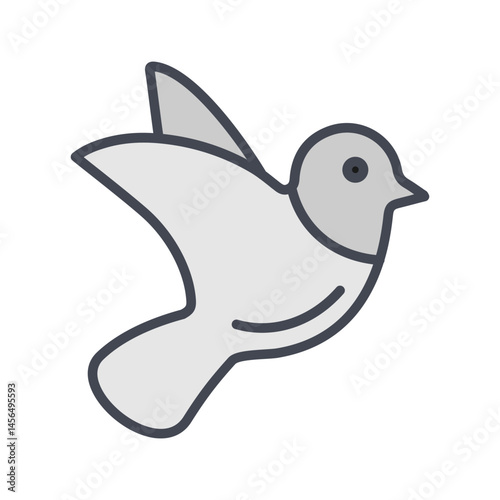 Pigeon Vector Icon