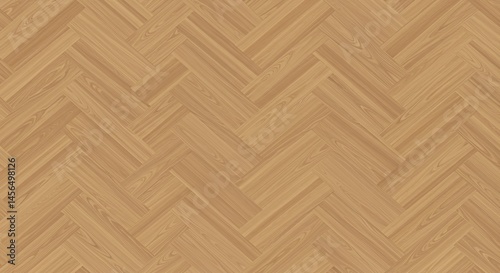 Elegant Herringbone Wood Flooring Texture: A Seamless Pattern Design for Interior Decor