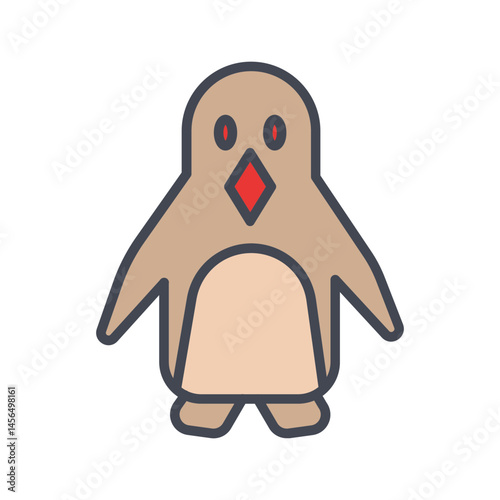 Penguin Vector Icon