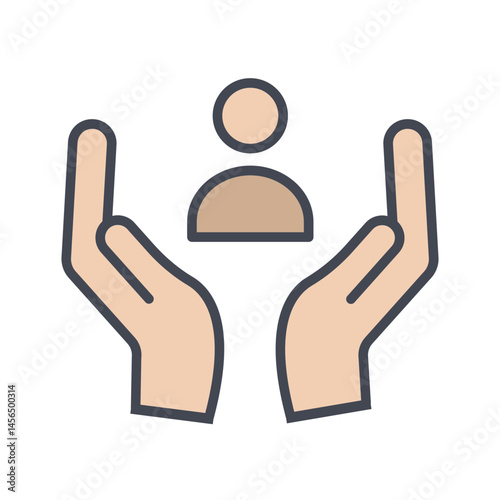 Humanitarian Aid Vector Icon