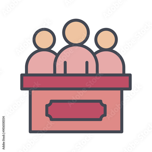 Jury Vector Icon